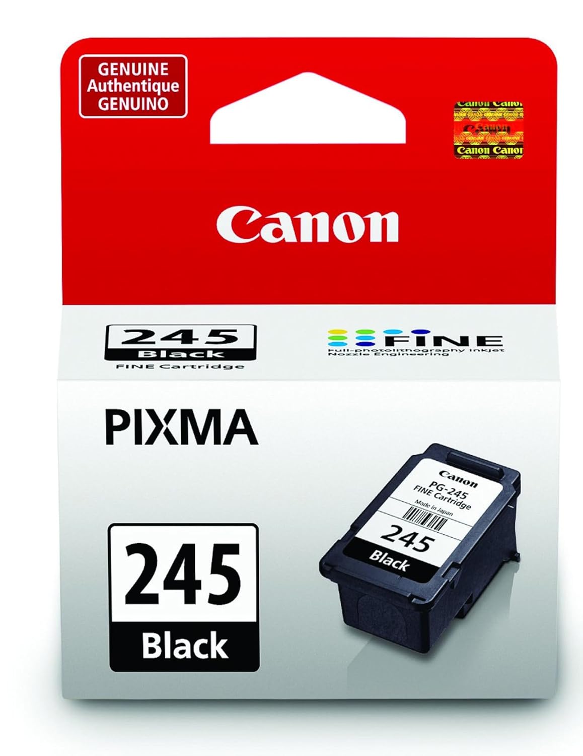 Canon PG-245 Black Ink-Cartridge Compatible to iP2820, MG2420, MG2924, MG2920, MX492, MG3020, MG2525, TS3120, TS302, TS202, TR4520