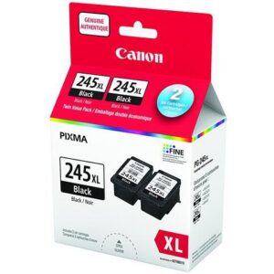 Canon PG-245XL Black Twin Ink Value Pack, 8278B010