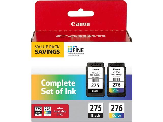 Canon PG-275/CL-276 Multi Pack, Compatible to PIXMA TS3520, TS3522 and TR4720 Printers