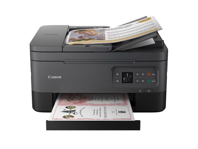 Canon PIXMA TR7021 Compact Wireless All-In-One Inkjet Printer - Black 4460C043
