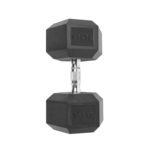 CAP Barbell, 100lb Coated Hex Dumbbell, Single