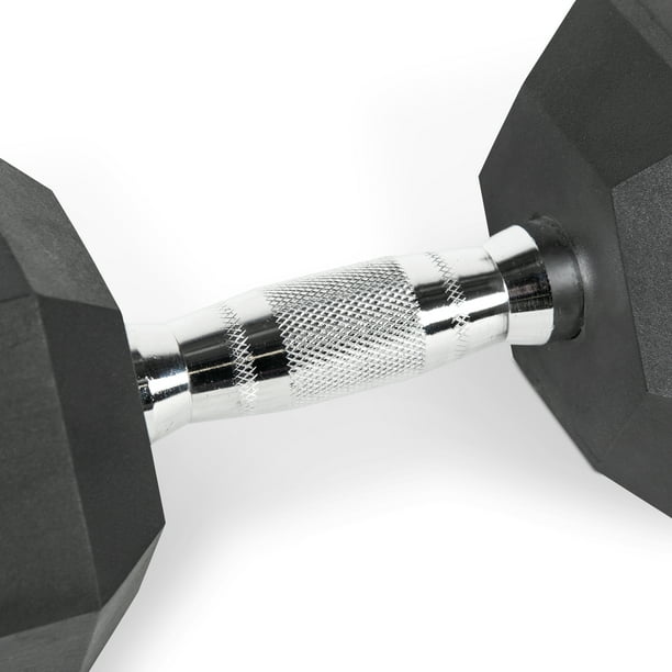 CAP Barbell, 20lb Rubber Hex Dumbbell, Single