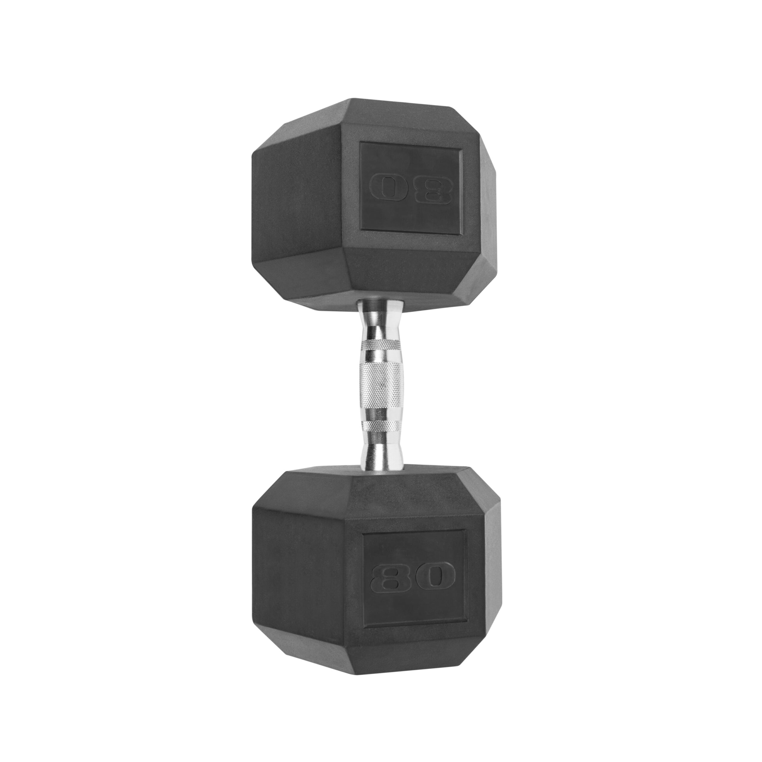 CAP Barbell, 80lb Coated Hex Dumbbell, Single
