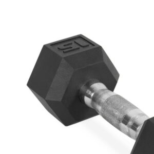CAP Barbell, 95lb Coated Hex Dumbbell, Single