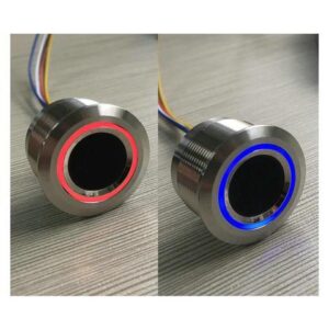 Car Motorcycle Door 12V LED Fingerprint Control Board w/ Module