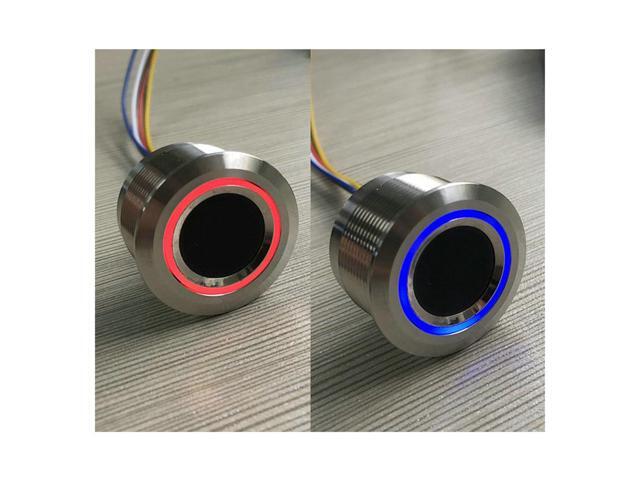 Car Motorcycle Door 12V LED Fingerprint Control Board w/ Module