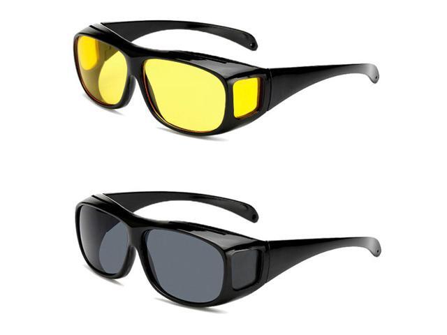 Car Night Vision Sunglasses Safety Driving Goggles Unisex UV Protection