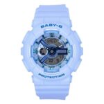Casio Baby-G Blue Dial Sports Quartz 100M Women's Watch BA-110YK-2A