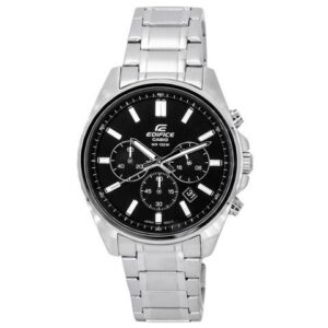Casio Edifice Chronograph Black Dial Quartz 100M Men's Watch EFV-650D-1A