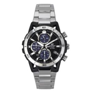 Casio Edifice Chronograph Grey Dial Solar Powered 100M Men's Watch EQS-960D-1AV