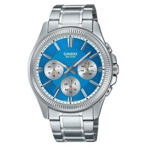 Casio Enticer Ice Blue Dial Quartz Casual Men's Watch MTP-1375D-2A2