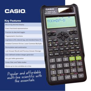 Casio FX-300ESPLUS2 with Authenticity verification (FX-300ESPLS2-S-CT)