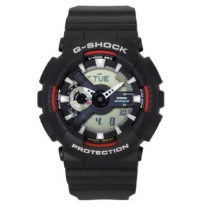 Casio G-Shock Black Dial Quartz Sports 200M Men's Watch GA-110RL-1A