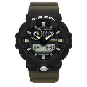 Casio G-Shock Black Dial Quartz Sports 200M Men's Watch GA-710TU-1A3