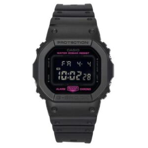 Casio G-Shock Black Dial Quartz Sports 200M Women's Watch DW-5600PK-1
