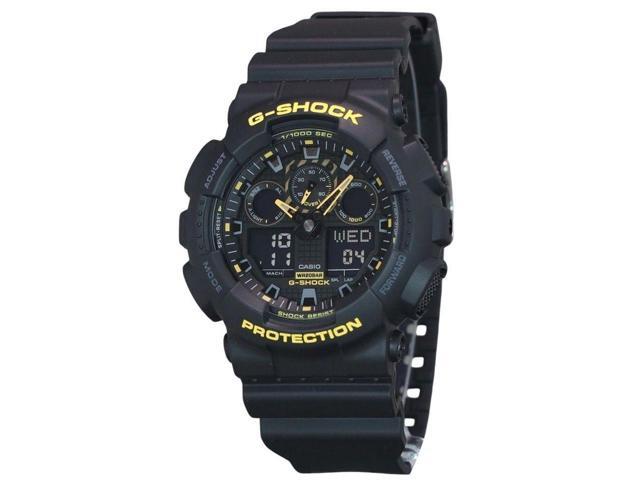 Casio G-Shock Black Dial Sports 200M Men's Watch GA-100CY-1A