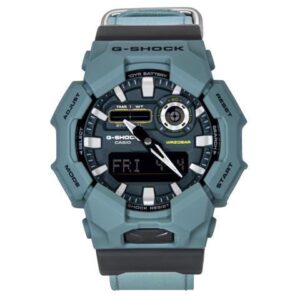 Casio G-Shock Blue Dial Quartz Sports 200M Men's Watch GA-010CE-2A