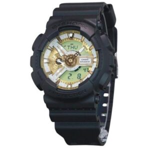 Casio G-Shock Gold Dial Quartz Sports 200M Men's Watch GA-110CD-1A9