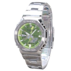 Casio G-Shock Green Dial Quartz Sports 200M Men's Watch GM-2110D-3A