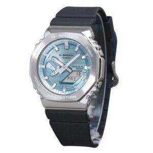 Casio G-Shock Ice Blue Dial Sports Tough Solar 200M Men's Watch GBM-2100A-1A2