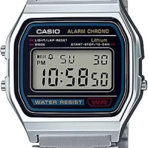 Casio Men's A158W-1 Classic Watch Black