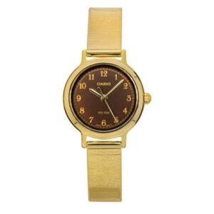Casio Standard Analog Brown Dial Quartz Casual Women's Watch LTP-B170G-5BV