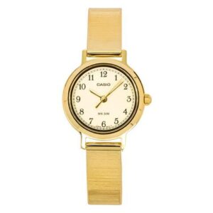 Casio Standard Analog Cream Dial Quartz Casual Women's Watch LTP-B170G-9BV