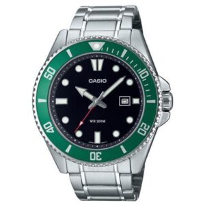 Casio Standard Black Dial Quartz Casual 200M Men's Watch MDV-107D-3