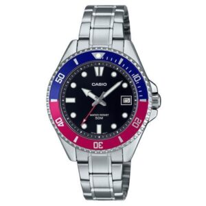 Casio Standard Black Dial Quartz Casual Men's Watch MDV-10D-1A3