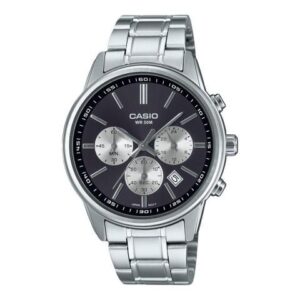 Casio Standard Chronograph Grey Dial Quartz Men's Watch MTP-E515D-1AV