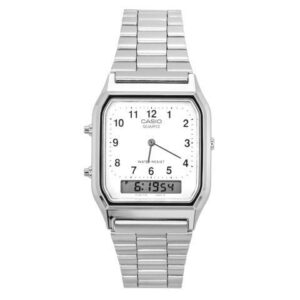 Casio Vintage Quartz Dress AQ-230A-7BMQ 100M Unisex Watch