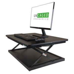 CHANGEdesk Mini Desktop Standing Desk Converter - Adjustable Height Standing Desk Riser for sitting or standing Portable Standing Desk extender Stand