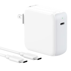Charger for MacBook Air MacBook Pro 13 14 15 16 inch 2025 2024 2023 2022 2021 2020, M1 M2 M3 M4 Laptop 70W USB C Power Adapter, iPad, LED, 6.6FT USB-C Cable, Charging as Fast as...