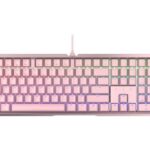 Cherry MX 3.0 S Wired Mechanical Gaming Keyboard. Aluminum Housing Built for Gamers w/ Cherry MX Black Switches. RGB Backlit Color Display Over 16m