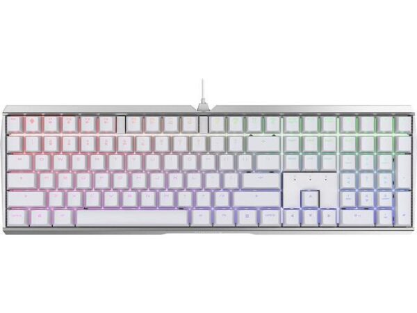 Cherry MX 3.0 S Wired Mechanical Gaming Keyboard. Aluminum Housing Built for Gamers w/Cherry MX Brown Switches. RGB Backlit Color Display Over 16m Cherry MX 3.0 S Wired Mechanical Gaming Keyboard. Aluminum Housing Built for Gamers w/Cherry MX Brown Switches. RGB Backlit Color Display Over 16m