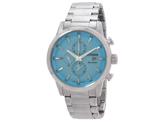 Citizen Chronograph Blue Dial Eco-Drive 100M Men's Watch CA0748-80L