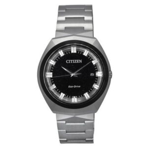 Citizen Eco-Drive 365 Stainless Steel Black Dial BN1014-55E 100M Men's Watch