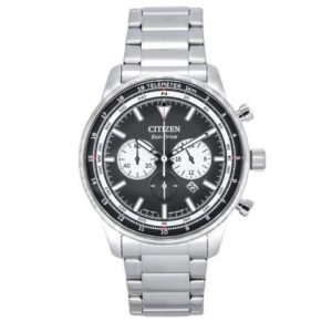 Citizen Eco-Drive Chronograph Black Dial 100M Men's Watch CA4500-91E