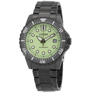 Citizen Green Dial Automatic Casual NJ0177-84X 100M Men's Watch