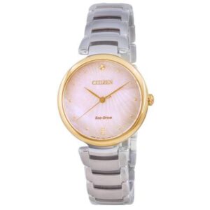 Citizen Mother Of Pearl Dial Eco-Drive EM0854-89Y Women's Watch