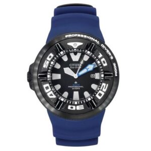 Citizen Promaster Black Dial Eco-Drive Diver's 300M Men's Watch BJ8055-04E