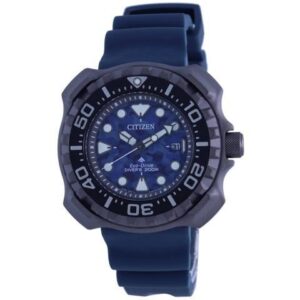 Citizen Promaster Polyurethane Strap Eco-Drive BN0227-09L 200M Men's Watch