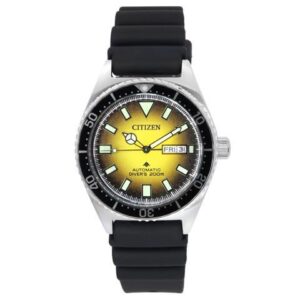 Citizen Promaster Yellow Dial Automatic Diver's 200M Men's Watch NY0120-01X