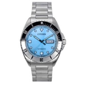 Citizen Sport Light Blue Dial Automatic 100M Men's Watch NH7530-52L