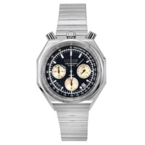 Citizen Tsuno Bull Head Chronograph Black Dial Quartz Men's Watch AN3700-54E