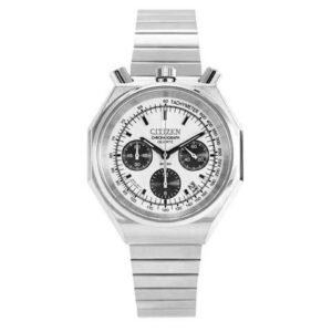 Citizen Tsuno Bull Head Chronograph Silver Dial Quartz Men's Watch AN3700-62A