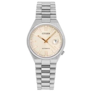 Citizen Tsuyosa Stainless Steel Beige Dial Automatic NJ0151-88W Men's Watch