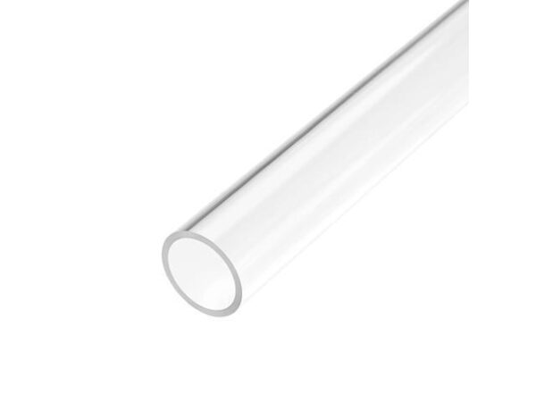Clear Rigid Acrylic Pipe 18mm ID x 22mm OD x 0.5m, 2mm Wall Round Tube Clear Rigid Acrylic Pipe 18mm ID x 22mm OD x 0.5m, 2mm Wall Round Tube