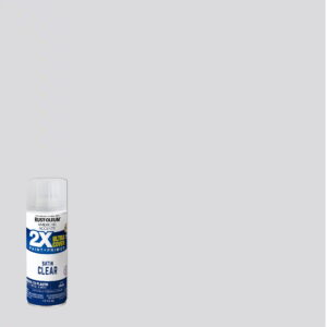 Clear, Rust-Oleum American Accents 2X Ultra Satin Clear Spray Paint- 12 oz, 6 Pack