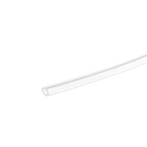 Clear Silicone Tubing, 3/32"(2mm) ID 5/32"(4mm) OD 8ft, Flexible Silicone Tube for Air Water Pipe Pump Transfer